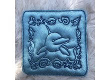 Stickdatei - Quiltblock Delfin